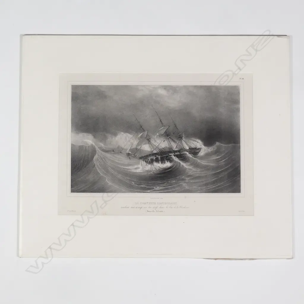 Louis de Sainson 'La Corvette L'Astrolabe' Image 1++