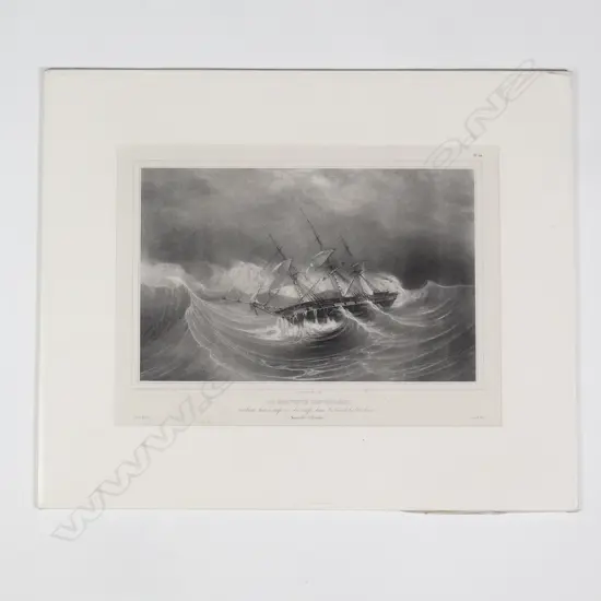 Louis de Sainson 'La Corvette L'Astrolabe'