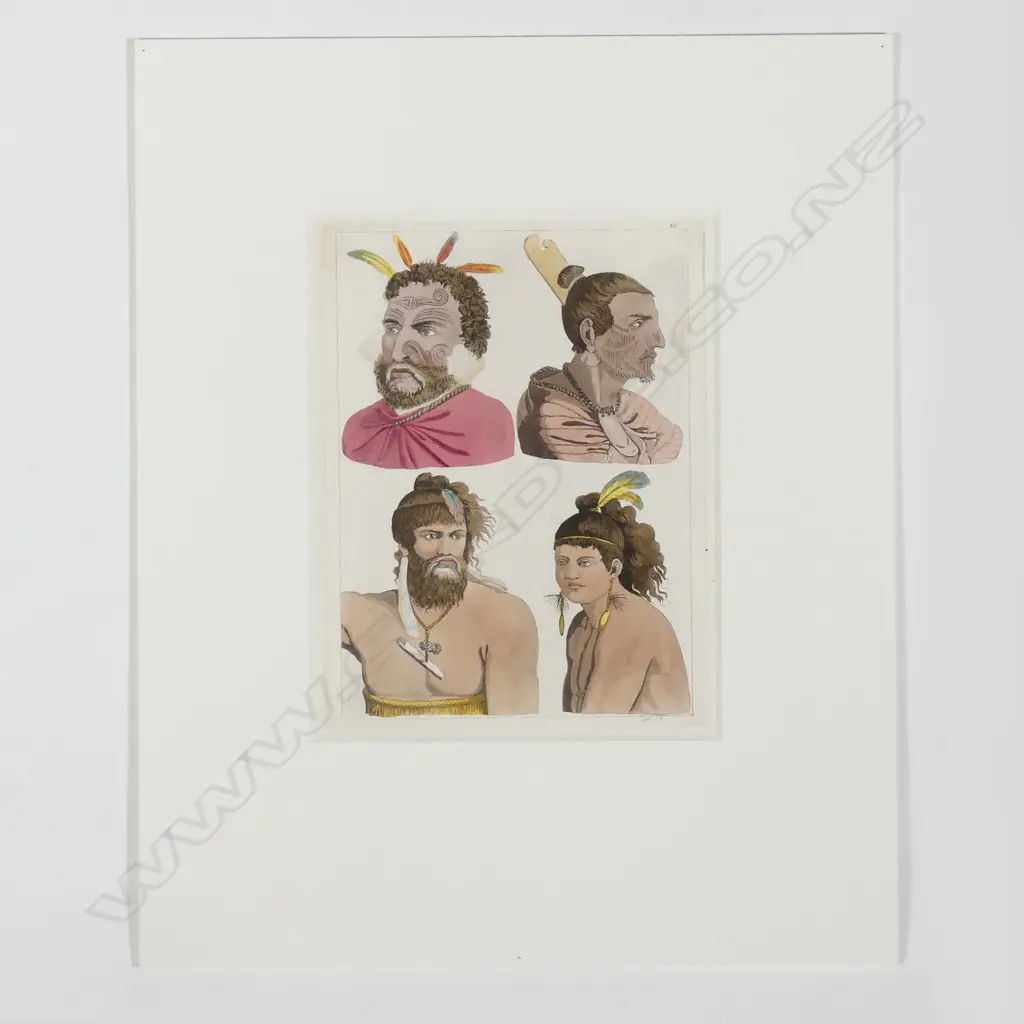 Three New Zealand historical engravings Image 1++