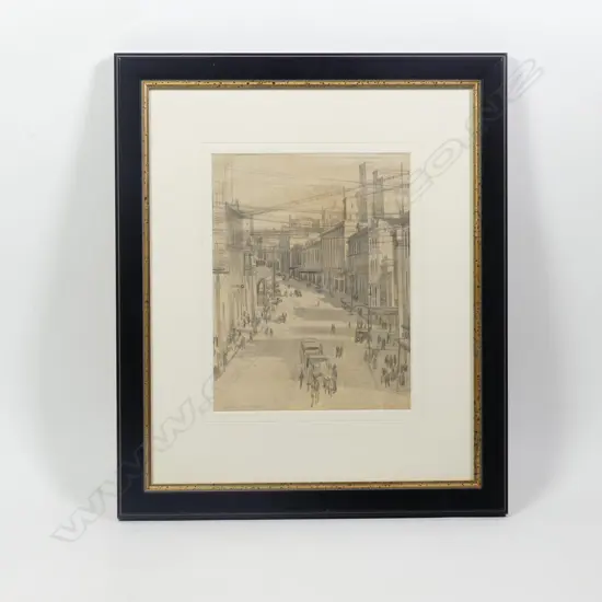 Isaac Nelson 'Shortland Street - Auckland' sketch