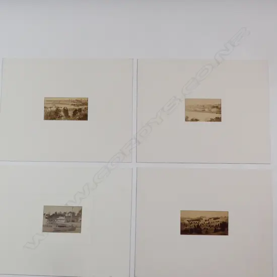 Four vintage photographs