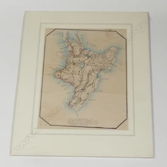 Untitled military map of the North Island c.1865