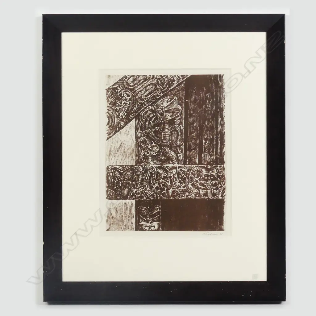 Renzo Padovan (1913-89) Untitled - Pataka / Storage House Image 1++