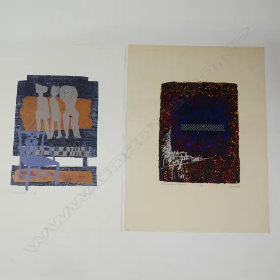 Deva Prasadam - Five Screenprints