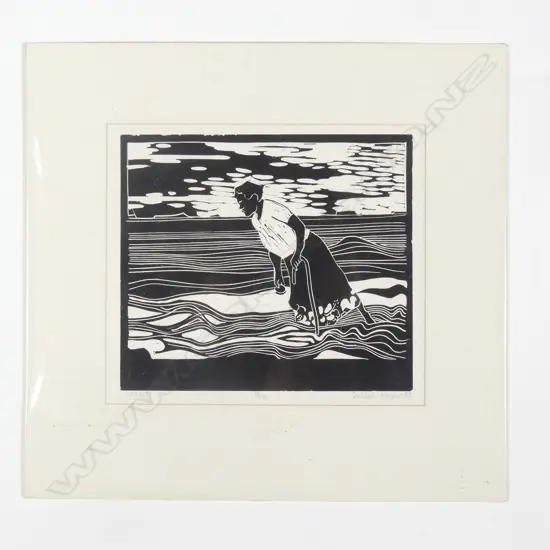 Julian Hooper (b.1966) 'Fefiloi' screenprint