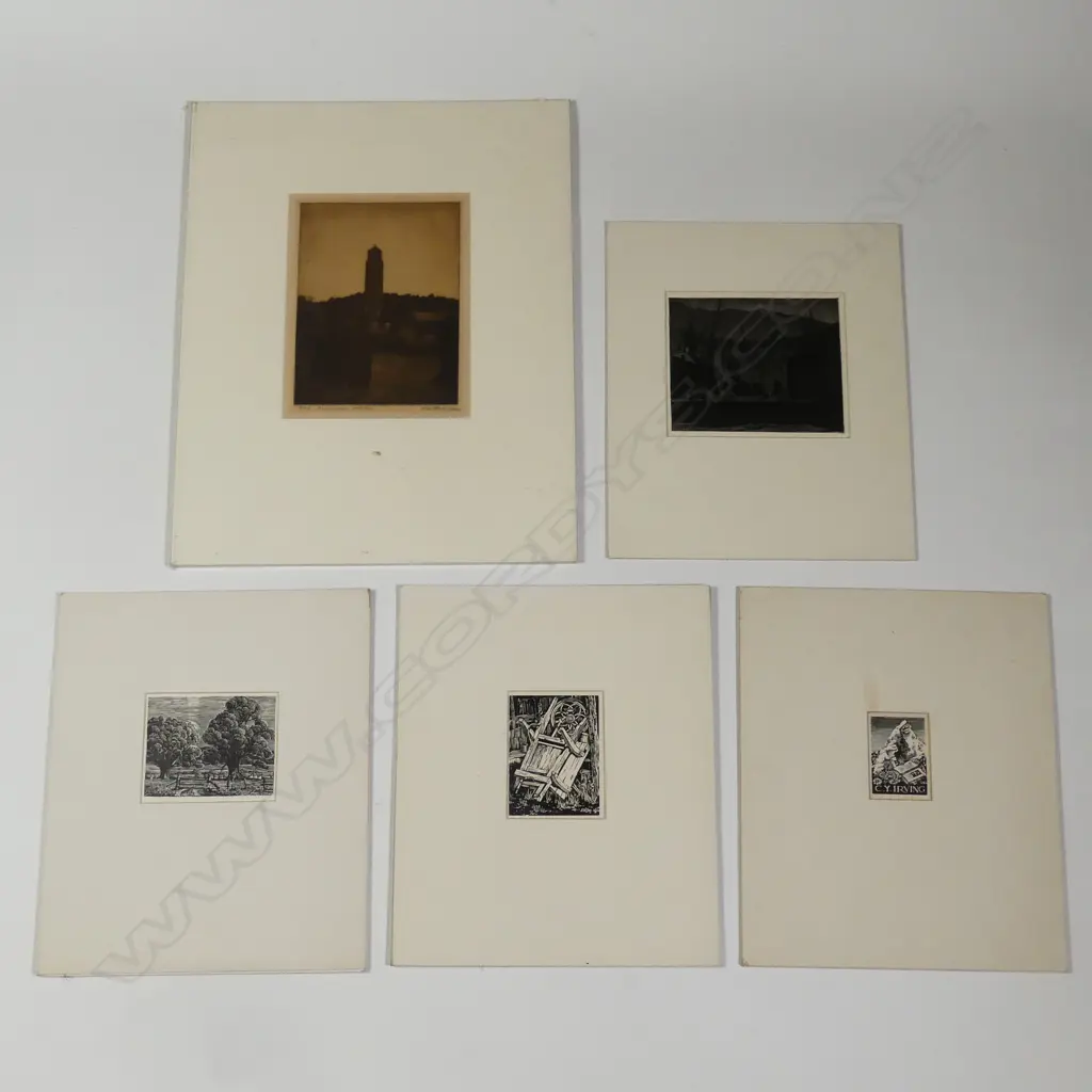 Kenneth W. Hassall (1902-1970) five prints Image 1++