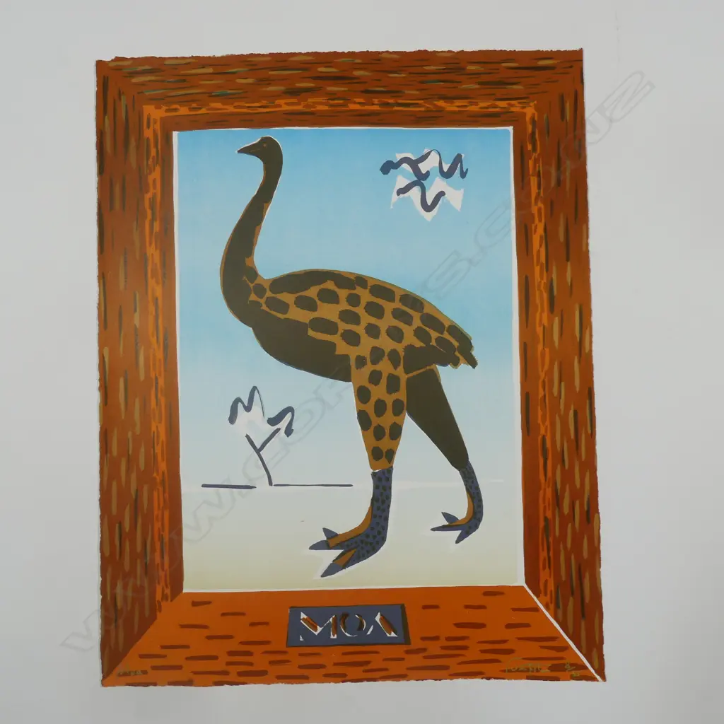 Rodney Fumpston (b.1947) 'Moa' Image 1++