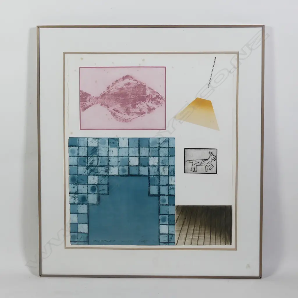 Rodney Fumpston 'Home Decorating - Quotes' etching Image 1++