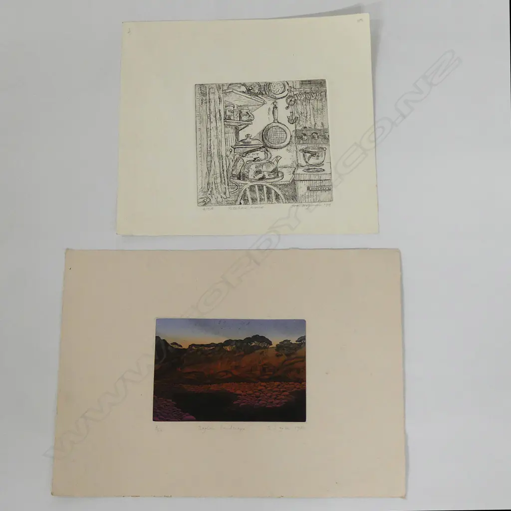 Four etchings - various artists Image 1++