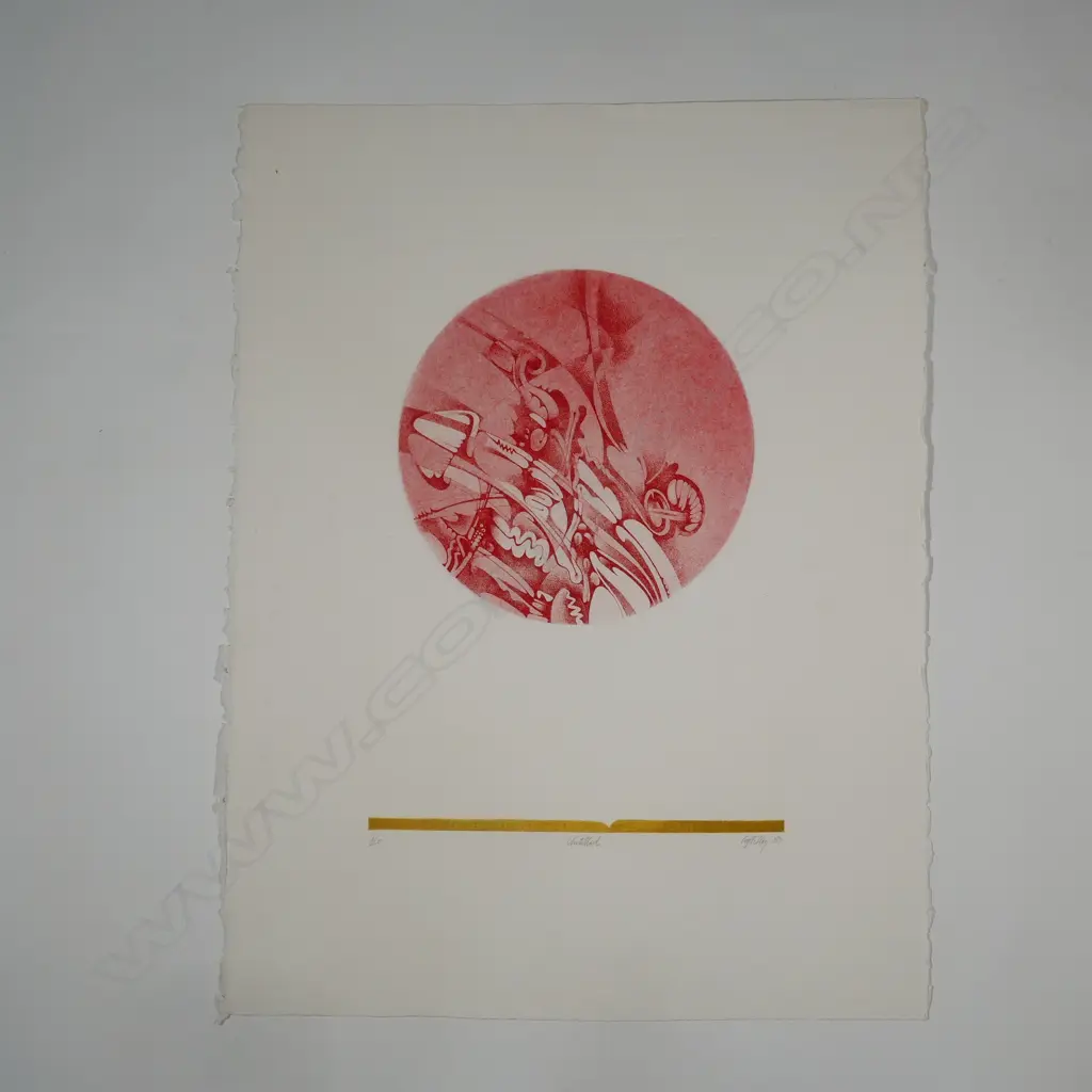 Artist unknown - two etchings Image 1++