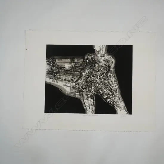 Artist unknown - two etchings