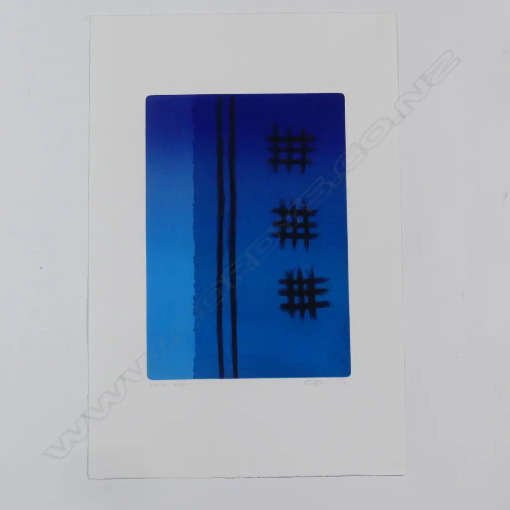 Rodney Fumpston (b. 1947) folio of 13 etchings Image 1++