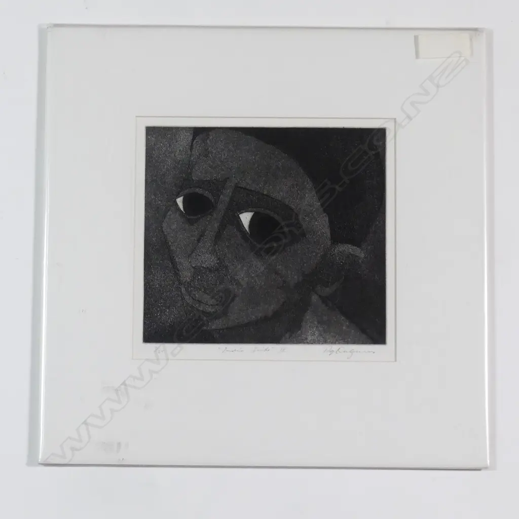 Roy Dalgarno 'Indian suite IV' etching Image 1++