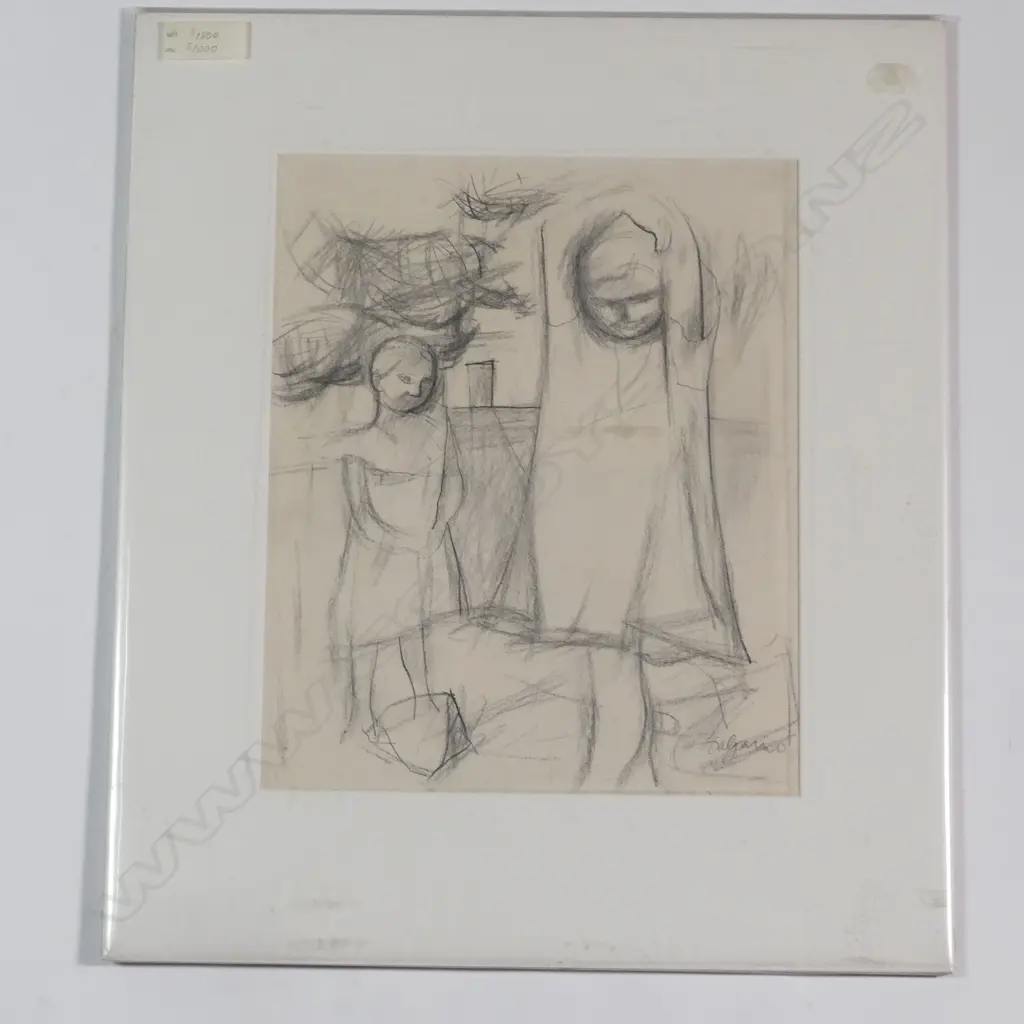 Roy Dalgarno untitled sketch of children Image 1++
