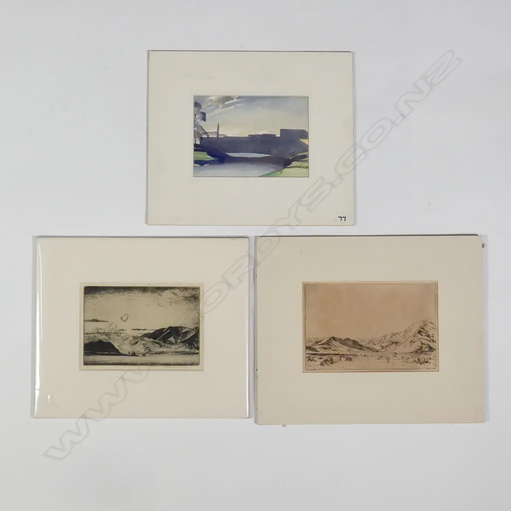 Alfred Cook (1907-1970) three works Image 1++