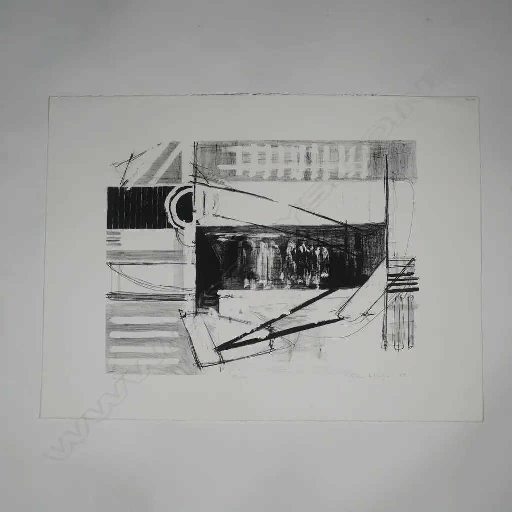 Simon McIntyre (b. 1955) Plimsoll lithograph 12/14 Image 1++