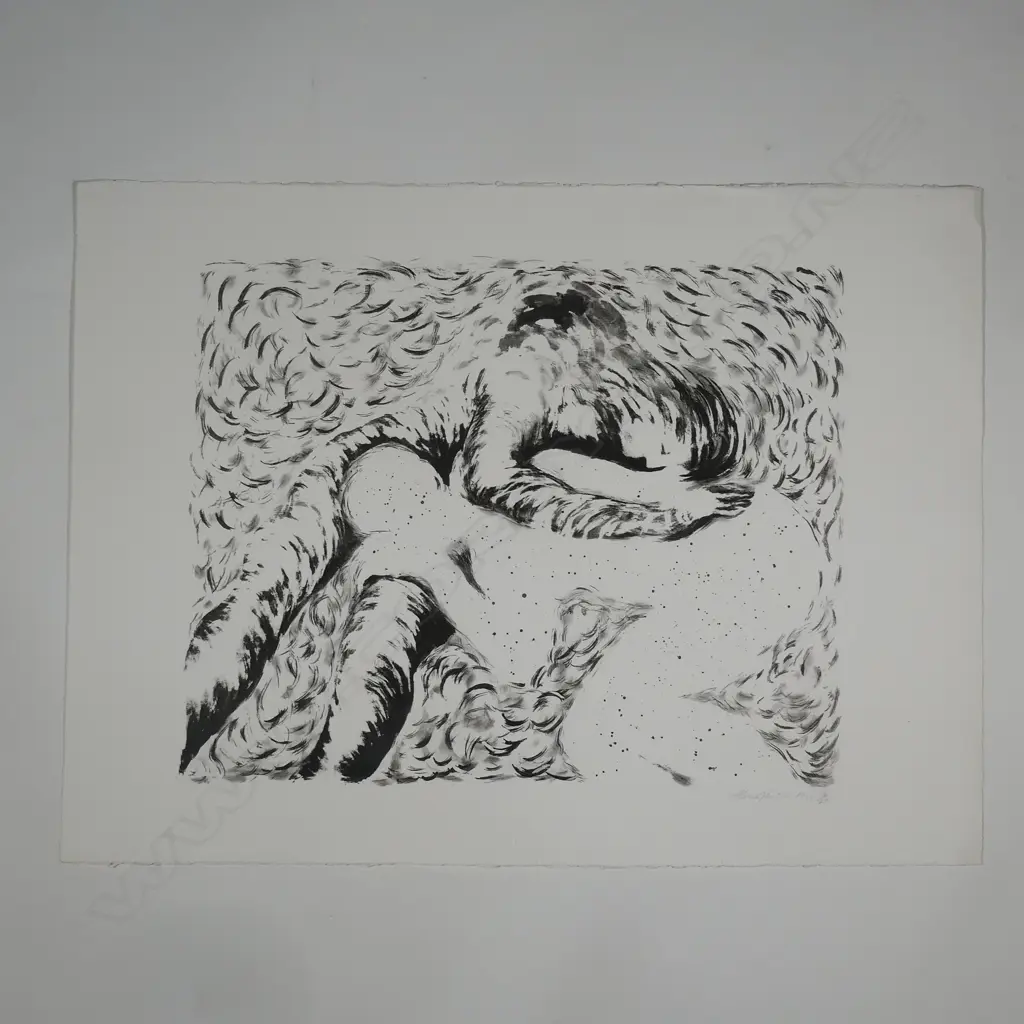 Alexis Hunter (1948-2014) untitled lithograph 18/20 Image 1++