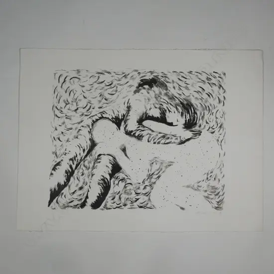 Alexis Hunter (1948-2014) untitled lithograph 18/20