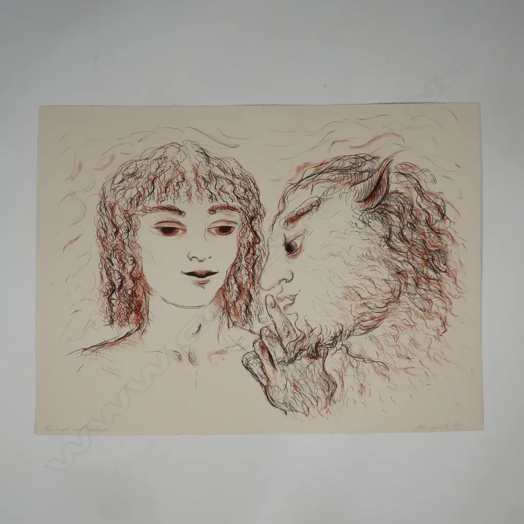 Alexis Hunter (1948-2014) 'Nymph and Satyre' 30/32 Image 1++
