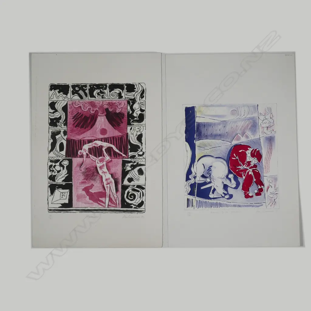 Alan Gilverdale (also recorded as Grimsdale) - Three Lithographs Image 1++