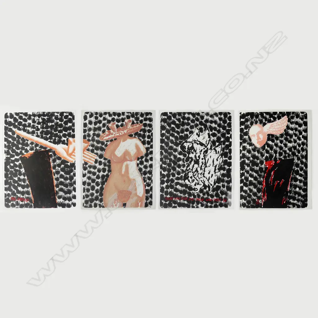 Paul Radford (b. 1957) 'Those Who Stay and Those Who Must Go' Quadtych Image 1++