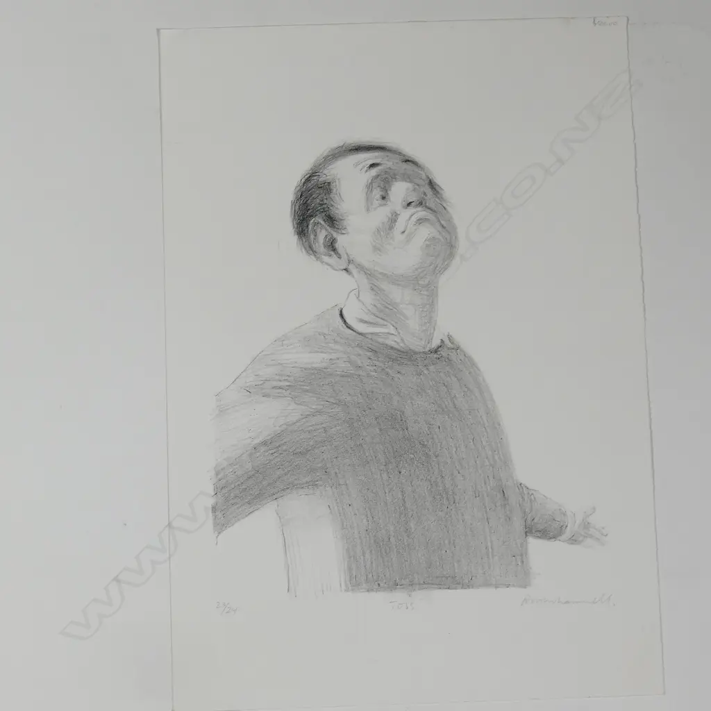 Richard McWhannell 'Toss' lithograph Image 1++