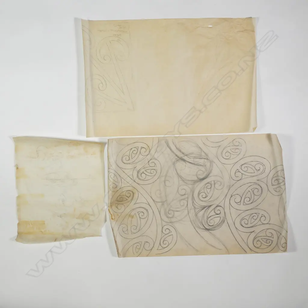 Theo Schoon (1915-1985) three untitled sketches Image 1++