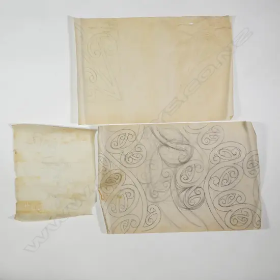 Theo Schoon (1915-1985) three untitled sketches