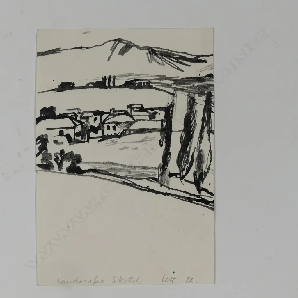 Barry Lett (1940-2017) 'Landscape Sketch' Image 1++