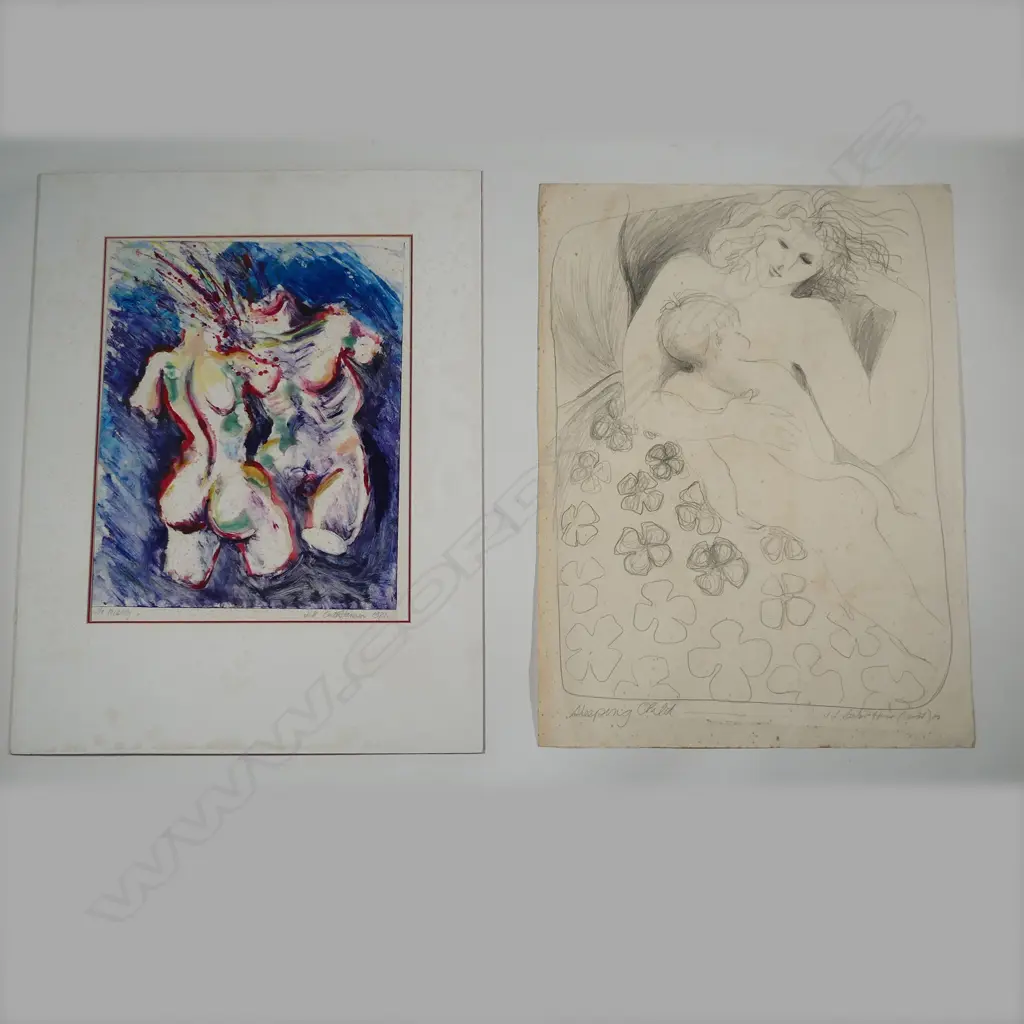 Jill Carter-Hansen (b. 1941) two works Image 1++