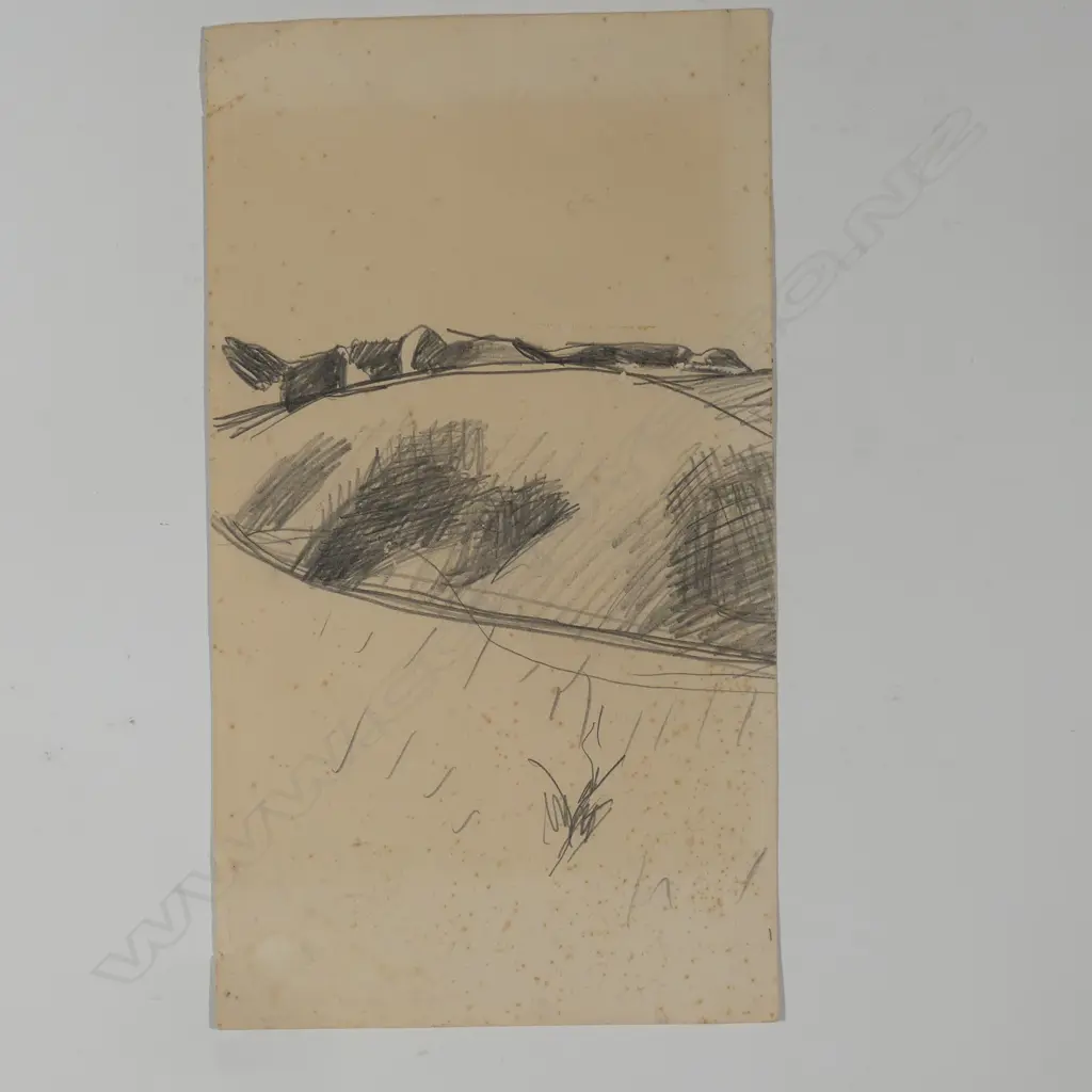 Michael Smither (b. 1939)  two attributed sketches Image 1++