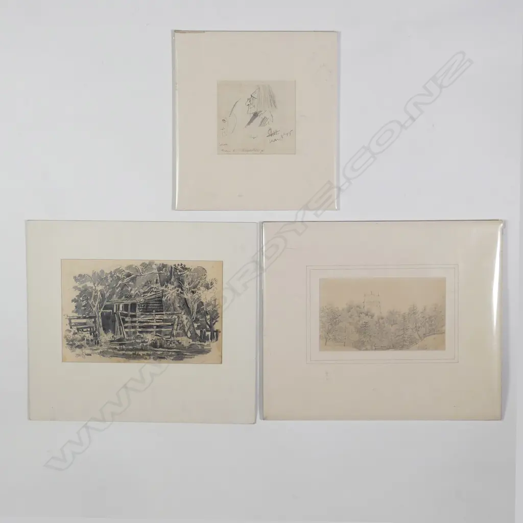 Three sketches - various subjects Image 1++