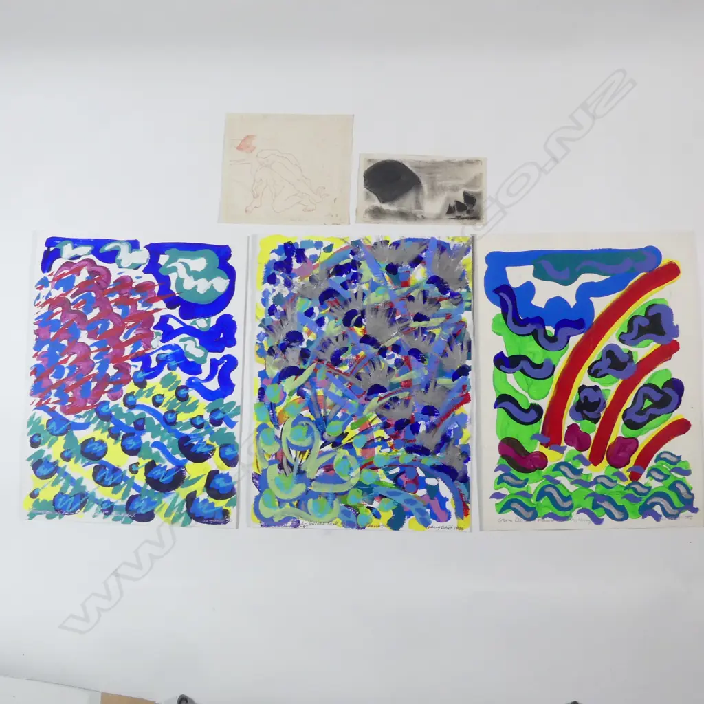 Diana Lee-Gobbitt (b. 1943) five works Image 1++