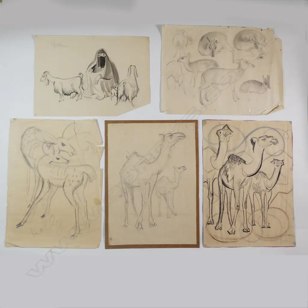 Sina Woolcott (1907-2003) 11 assorted works Image 1++