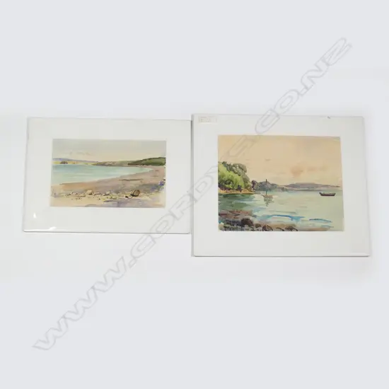 Frances Wright (1877-1964) two landscape watercolours