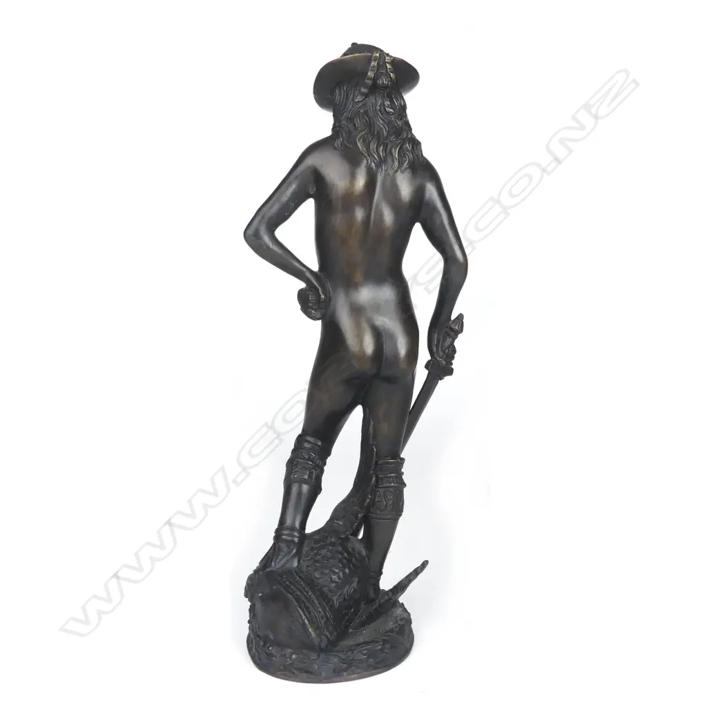 A bronze sculpture after Donatello Image 1++