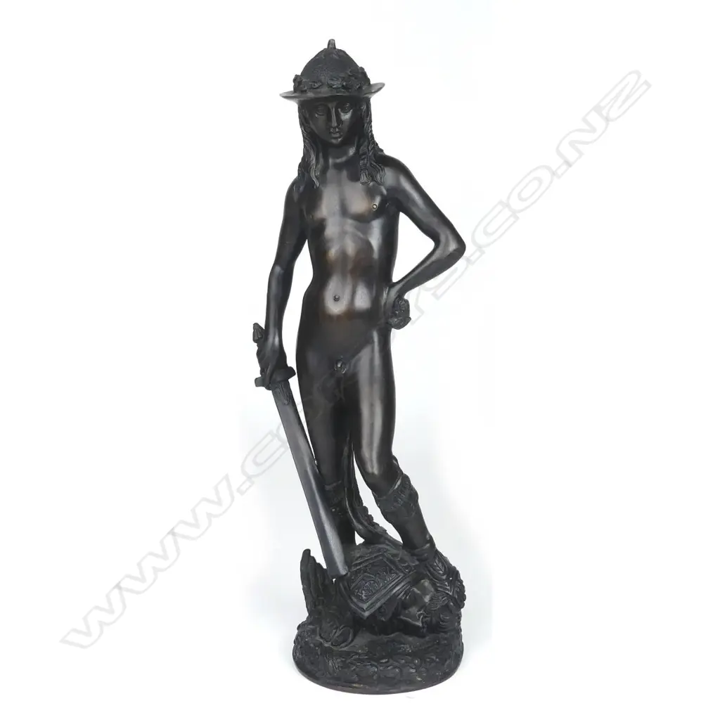 A bronze sculpture after Donatello Image 1++