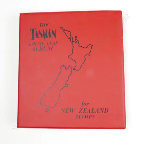 The Tasman loose-leaf stamp album