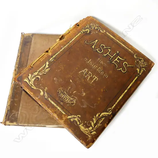 'Ashes from a Long Life in Art'