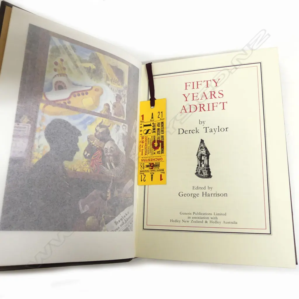 'Fifty Years Adrift' by Derek Taylor Image 1++