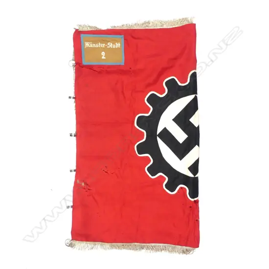 A WWII German Swastika flag