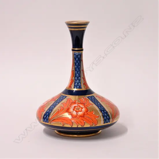 A rare MacIntyre (Moorcroft) Aurelian Ware specimen vase