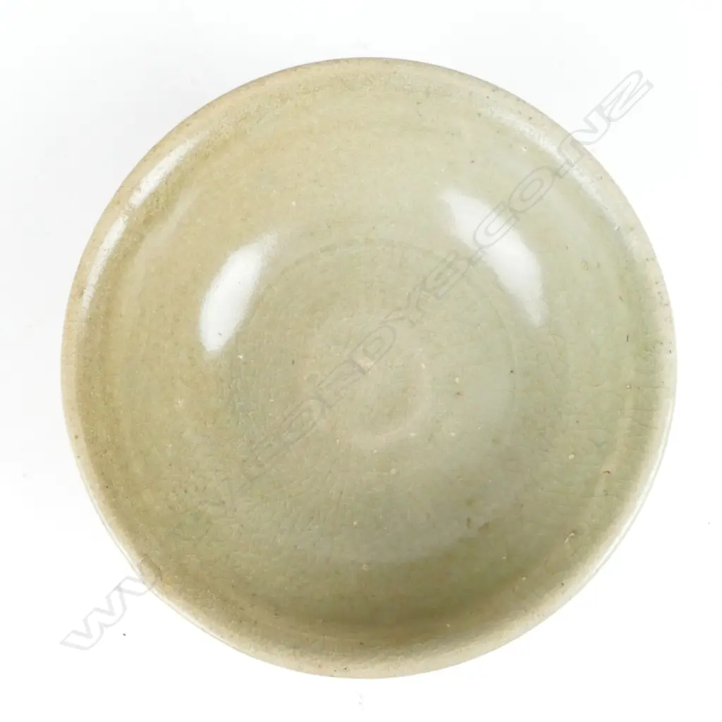 A small old Chinese celadon bowl Image 1++