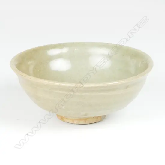 A small old Chinese celadon bowl
