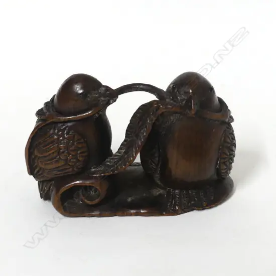 A Japanese netsuke