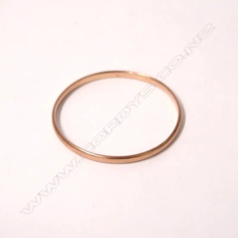 A 9ct. rose gold bangle Image 1++