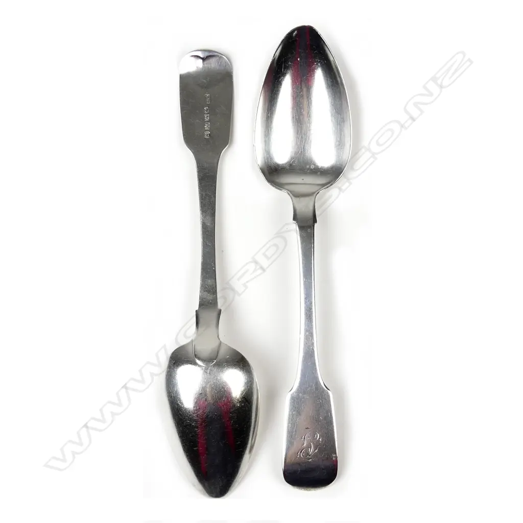 A pair of silver tablespoons Image 1++