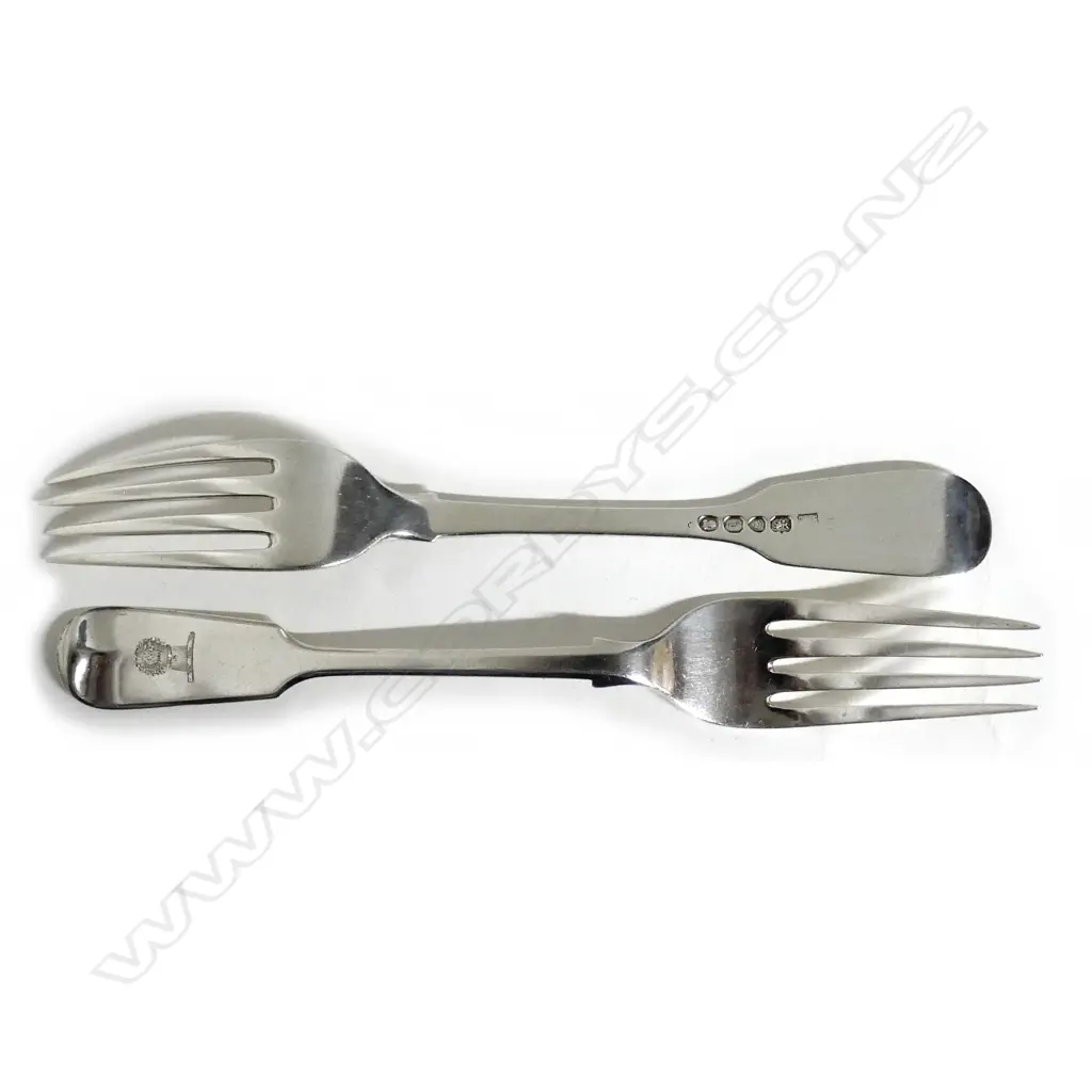 A pair of silver forks Image 1++