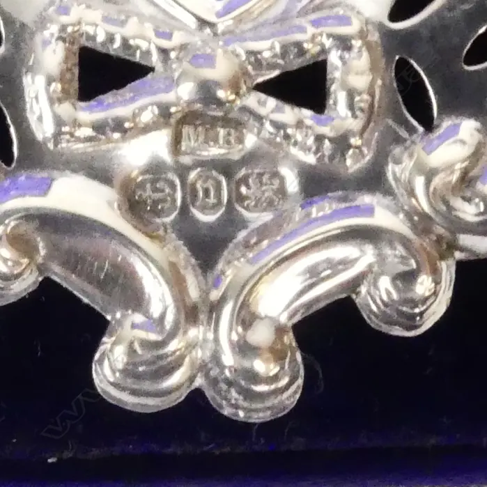 Four Victorian silver sweetmeat dishes Image 1++