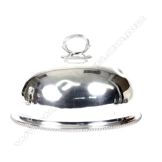 A silver plate game cover